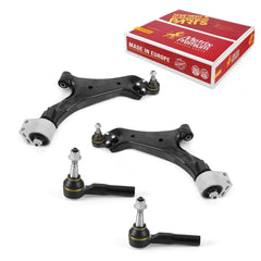 4 PCS - 2 Lower Control Arm and 2 Outer Tie Rod End Kit 97162MT