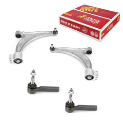 4 PCS - 2 Lower Control Arm and 2 Outer Tie Rod End Kit 97172MT