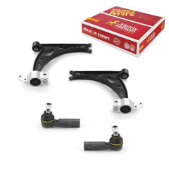 4 PCS - 2 Lower Control Arm and 2 Outer Tie Rod End Kit 97178MT