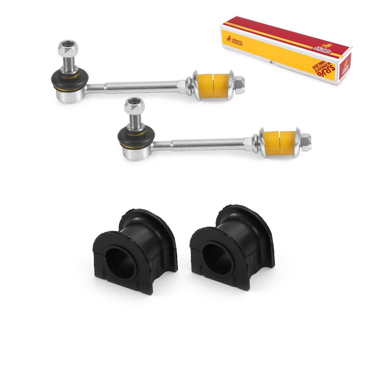 Metrix Premium 4 PC  GDX Stabilizer Bar Link and Sway Bar Bushing Kit 97381MT