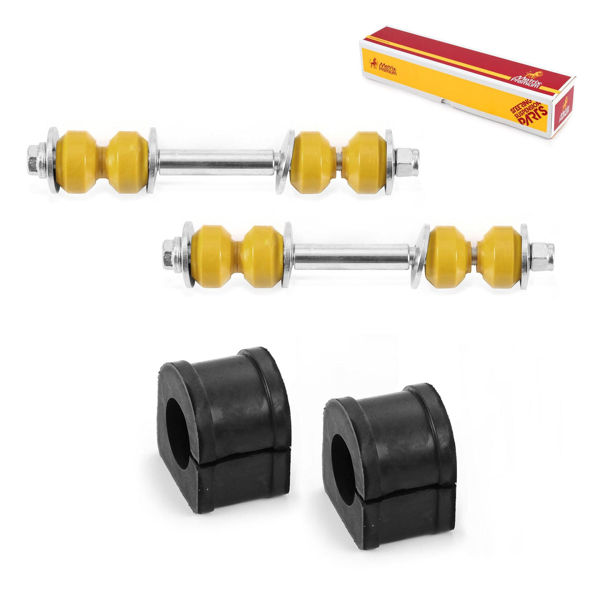 Metrix Premium 4 PC  GDX Stabilizer Bar Link and Sway Bar Bushing Kit 97386MT