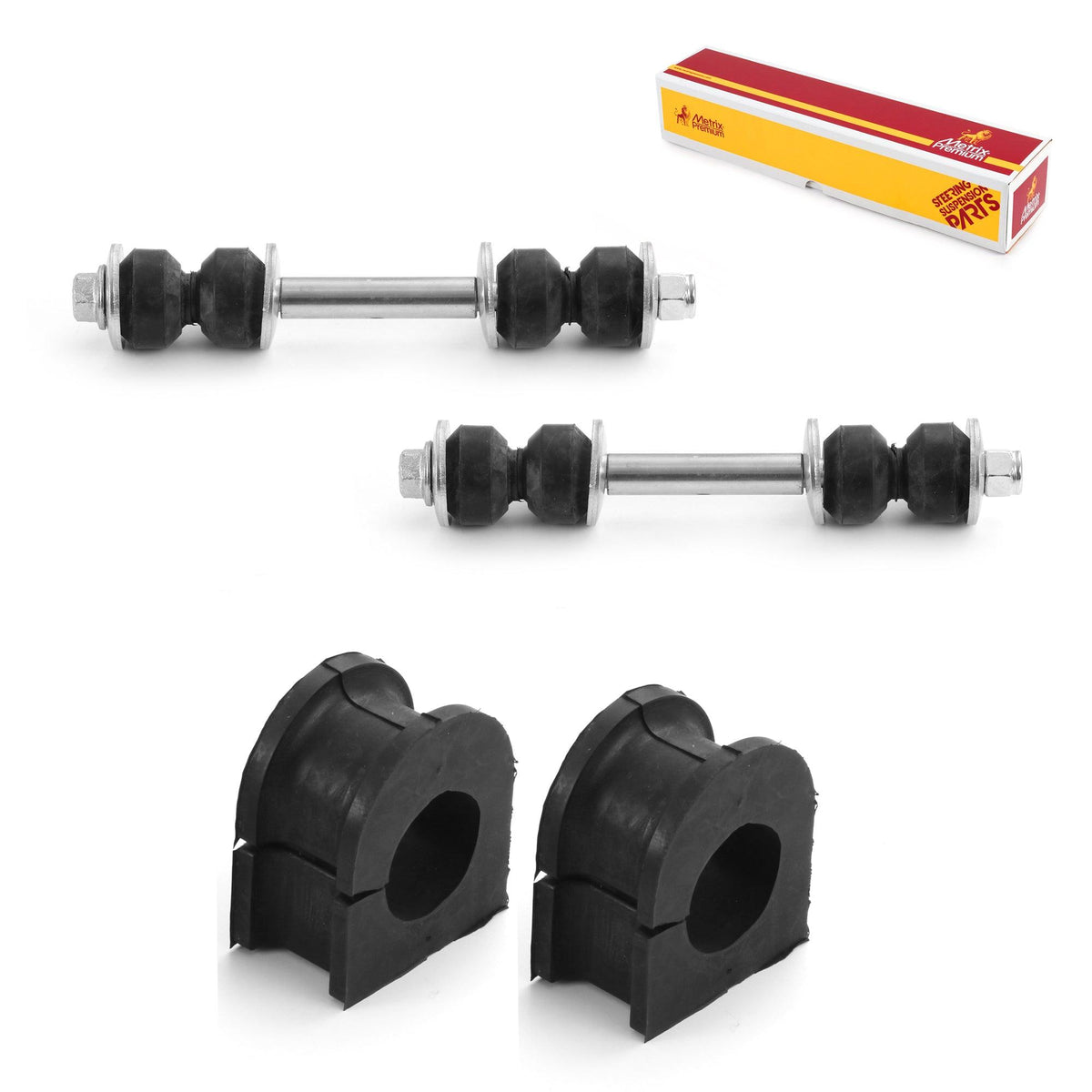 Metrix Premium 4 PC  Stabilizer Bar Link and Sway Bar Bushing Kit 97418MT