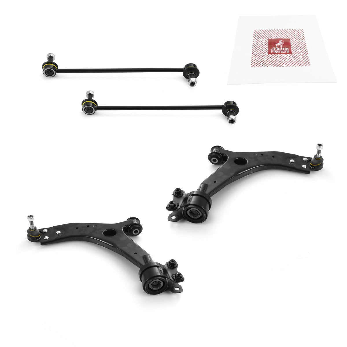 Metrix Premium 4 PC  Control Arm and Stabilizer Bar Link Kit 97555MT