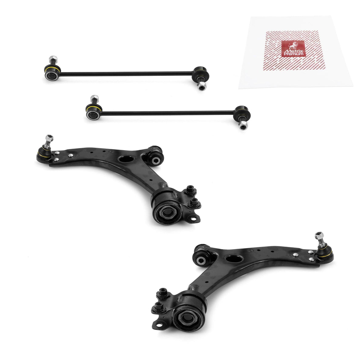 Metrix Premium 4 PC  Control Arm and Stabilizer Bar Link Kit 97556MT
