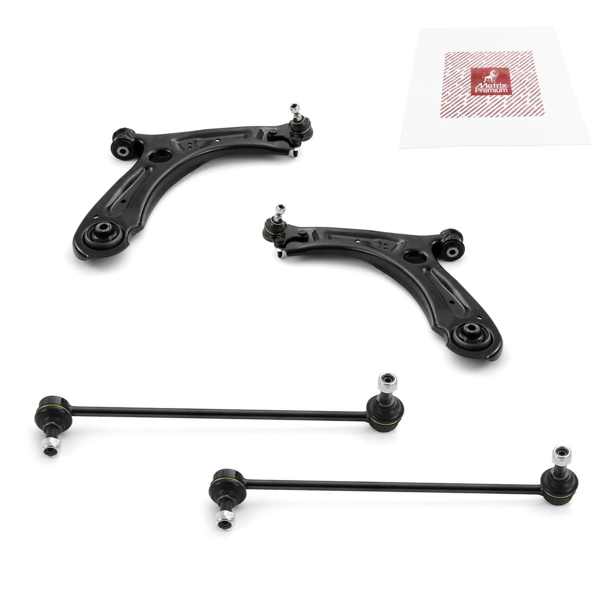 Metrix Premium 4 PC  Control Arm and Stabilizer Bar Link Kit 97558MT