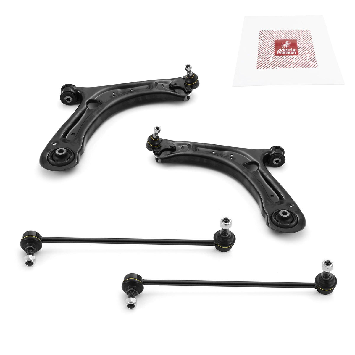 Metrix Premium 4 PC  Control Arm and Stabilizer Bar Link Kit 97562MT