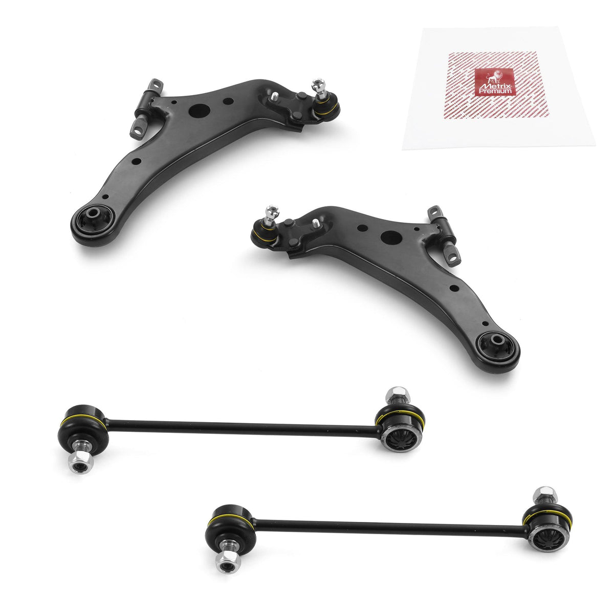 Metrix Premium 4 PC  Control Arm and Stabilizer Bar Link Kit 97568MT