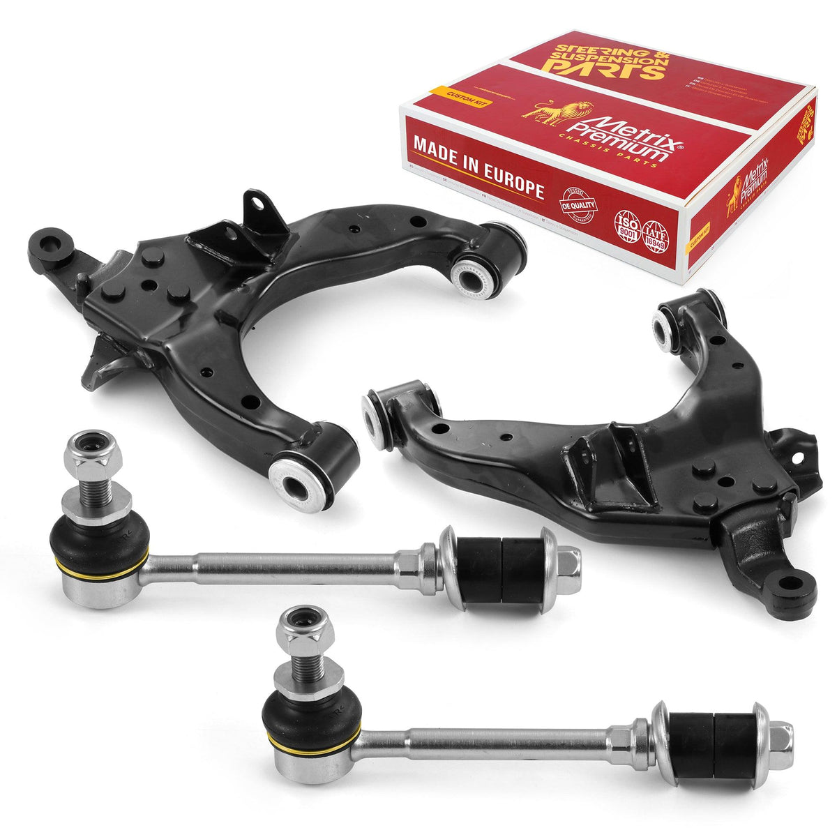 Metrix Premium 4 PC  Control Arm and Stabilizer Bar Link Kit 97572MT