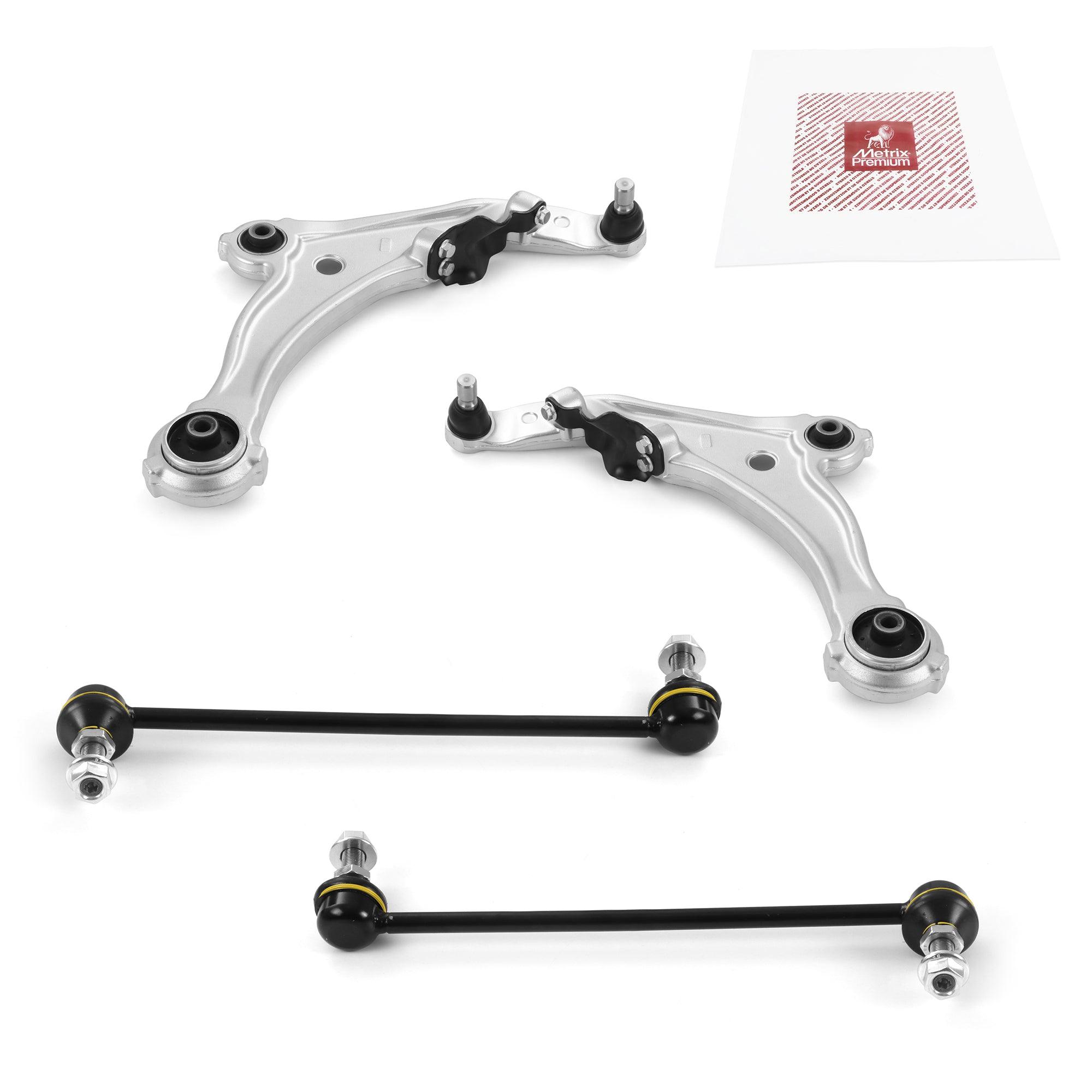 Metrix Premium 4 PC  Control Arm and Stabilizer Bar Link Kit 97582MT
