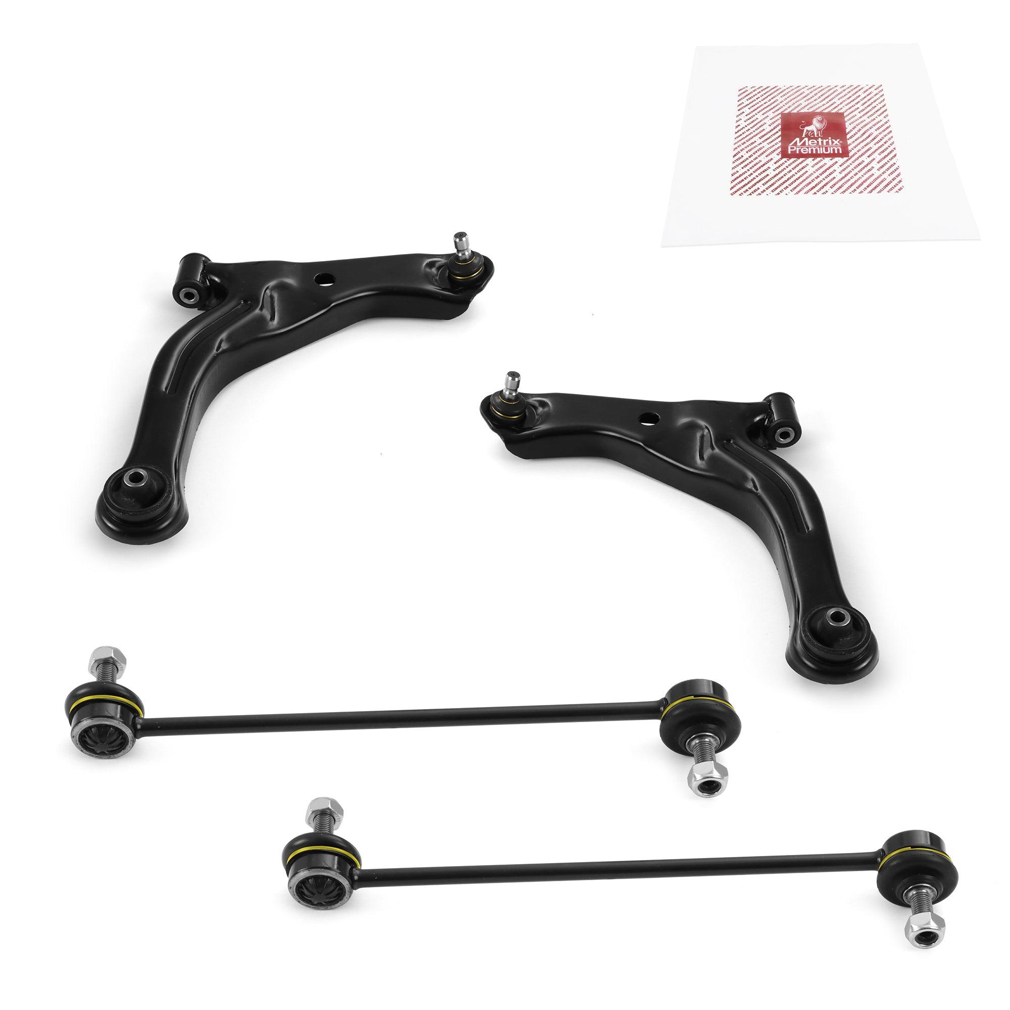Metrix Premium 4 PC  Control Arm and Stabilizer Bar Link Kit 97589MT
