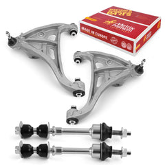 Metrix Premium 4 PC Front Lower Control Arm and Front Stabilizer Bar Link Kit 97592MT OEM fit auto parts