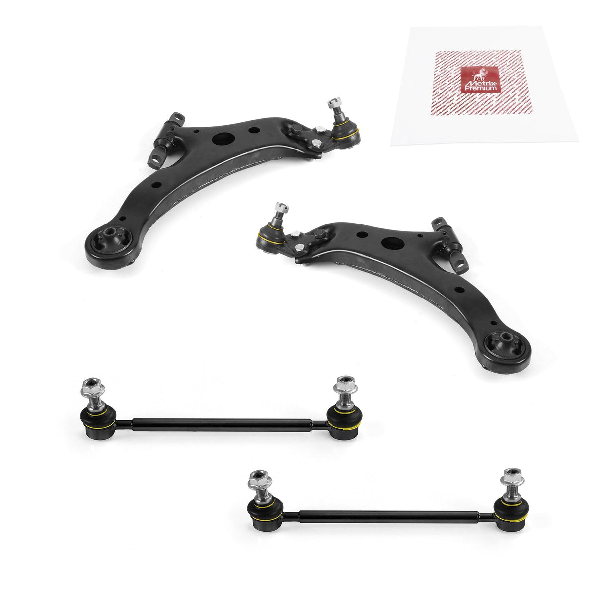 Metrix Premium 4 PC  Control Arm and Stabilizer Bar Link Kit 97598MT