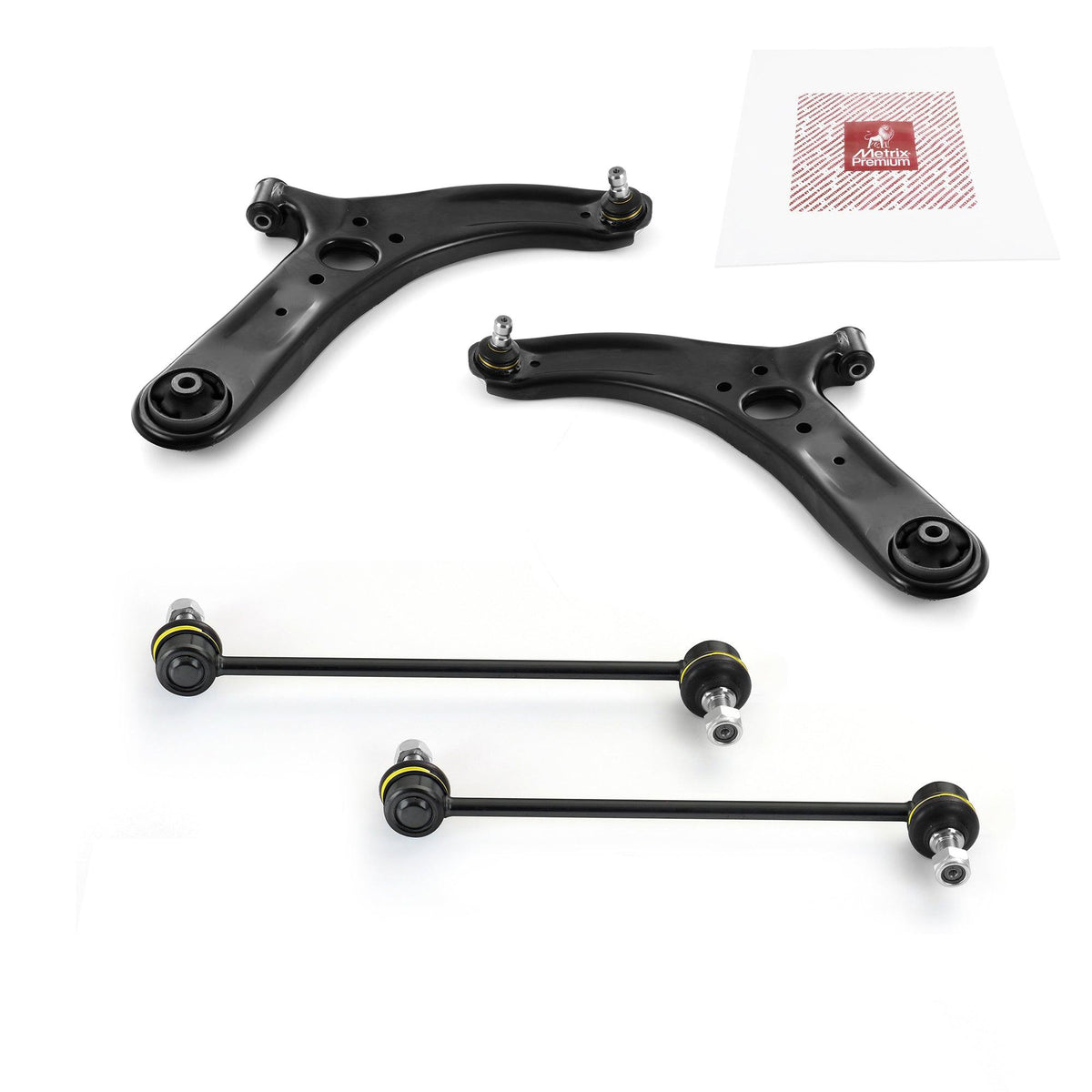 Metrix Premium 4 PC  Control Arm and Stabilizer Bar Link Kit 97605MT