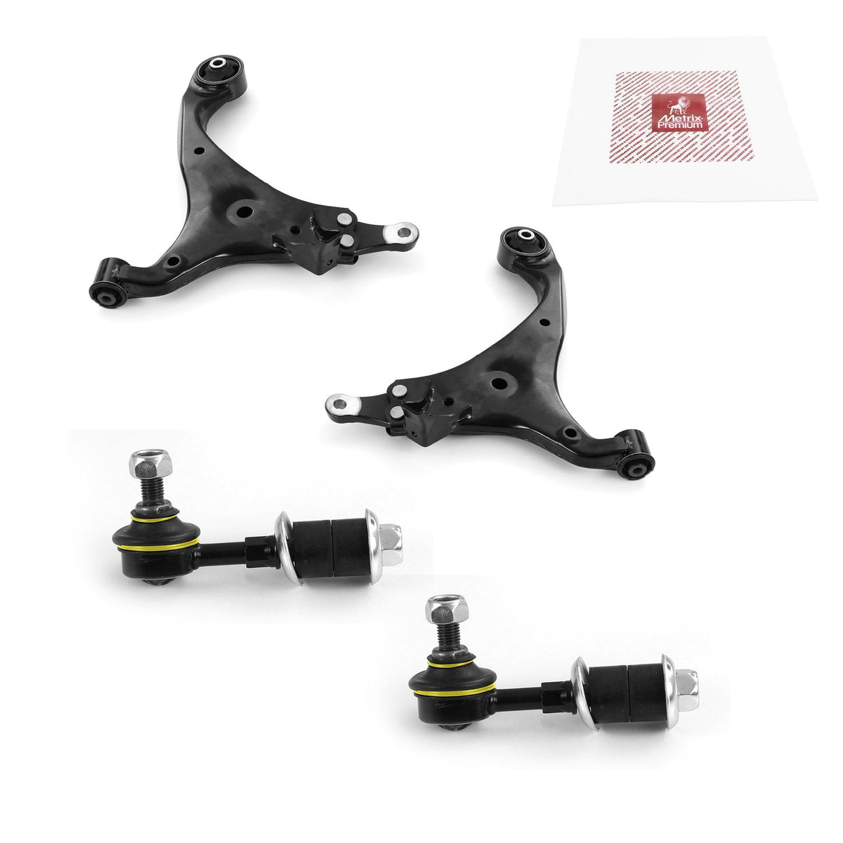 Metrix Premium 4 PC  Control Arm and Stabilizer Bar Link Kit 97608MT