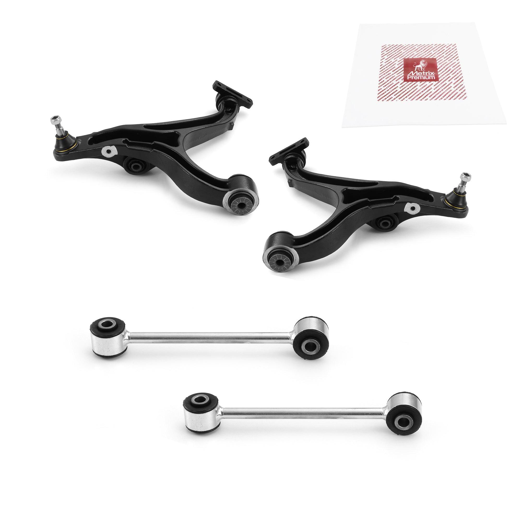 Metrix Premium 4 PC  Control Arm and Stabilizer Bar Link Kit 97613MT