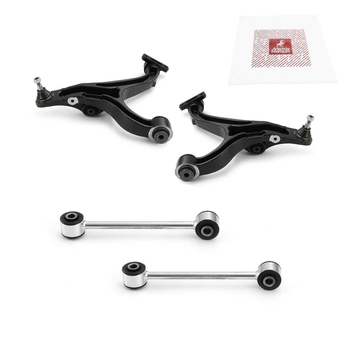 Metrix Premium 4 PC  Control Arm and Stabilizer Bar Link Kit 97613MT