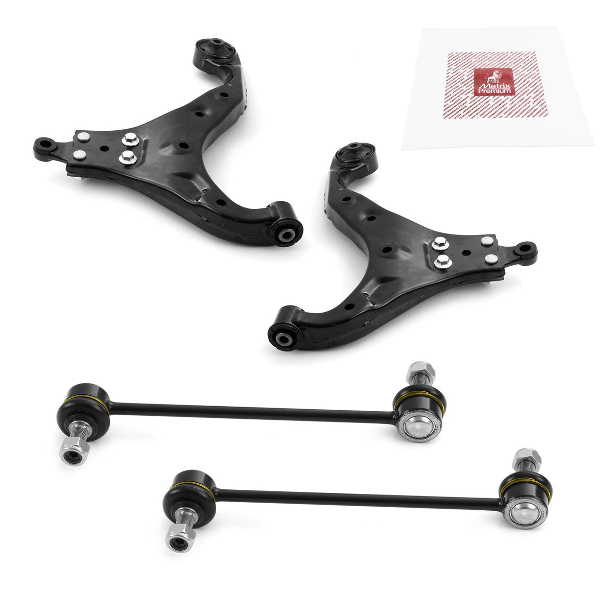 Metrix Premium 4 PC  Control Arm and Stabilizer Bar Link Kit 97616MT