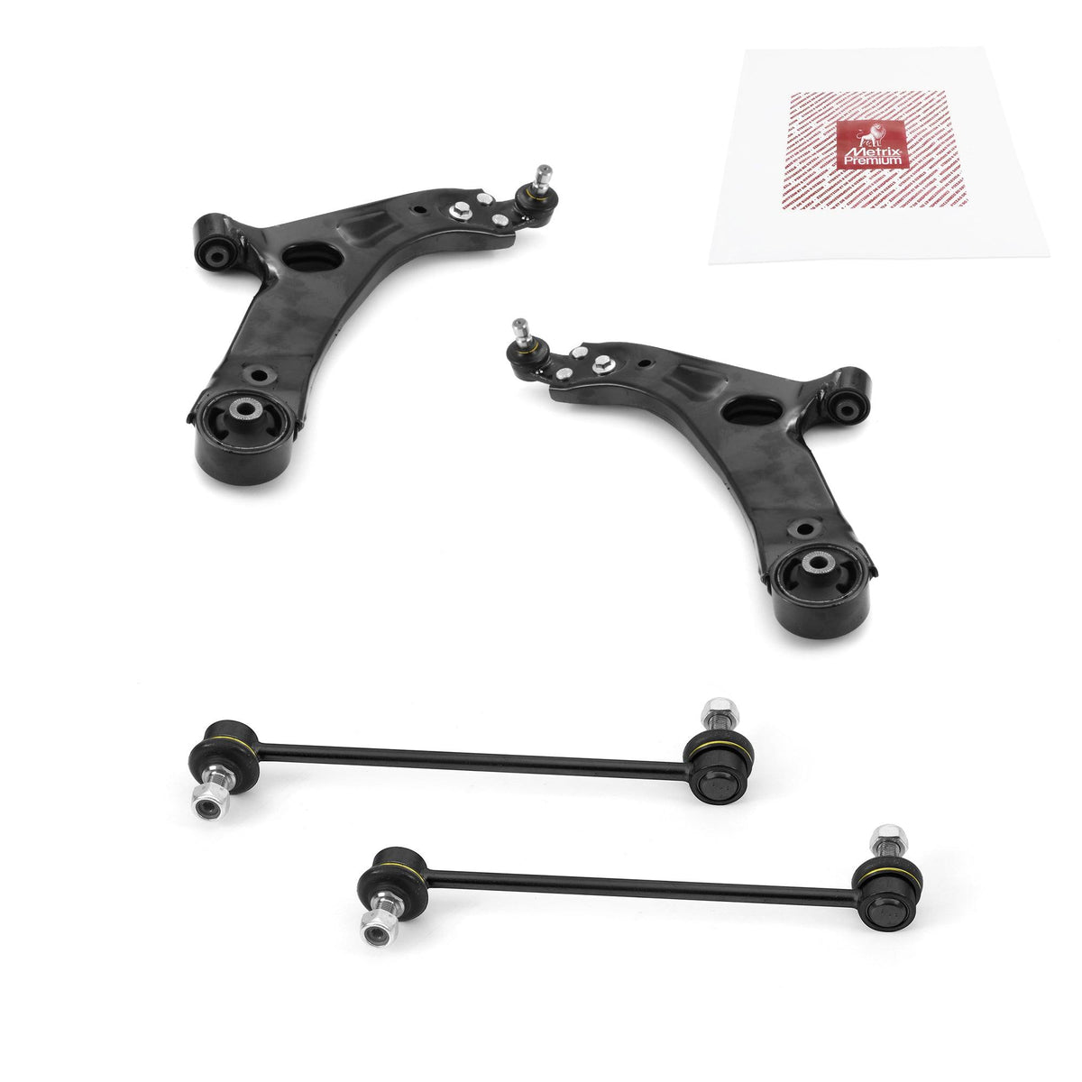 Metrix Premium 4 PC  Control Arm and Stabilizer Bar Link Kit 97617MT