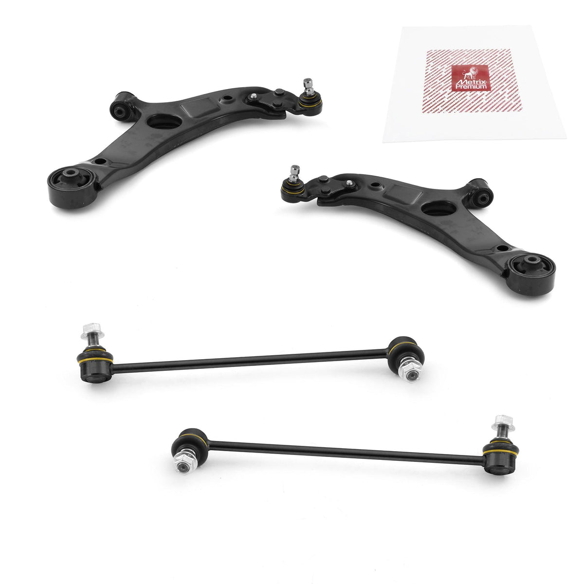 Metrix Premium 4 PC  Control Arm and Stabilizer Bar Link Kit 97619MT