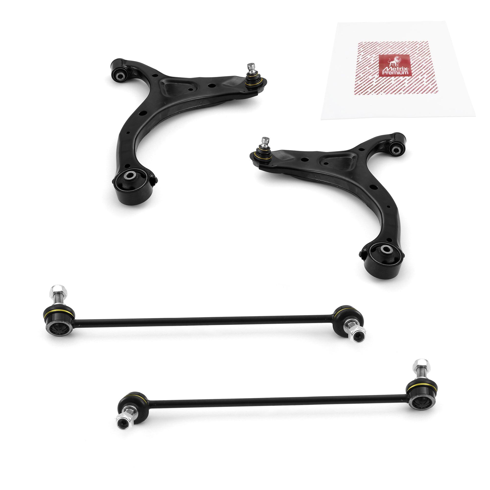 Metrix Premium 4 PC  Control Arm and Stabilizer Bar Link Kit 97621MT