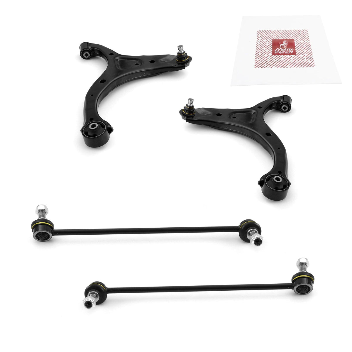 Metrix Premium 4 PC  Control Arm and Stabilizer Bar Link Kit 97621MT