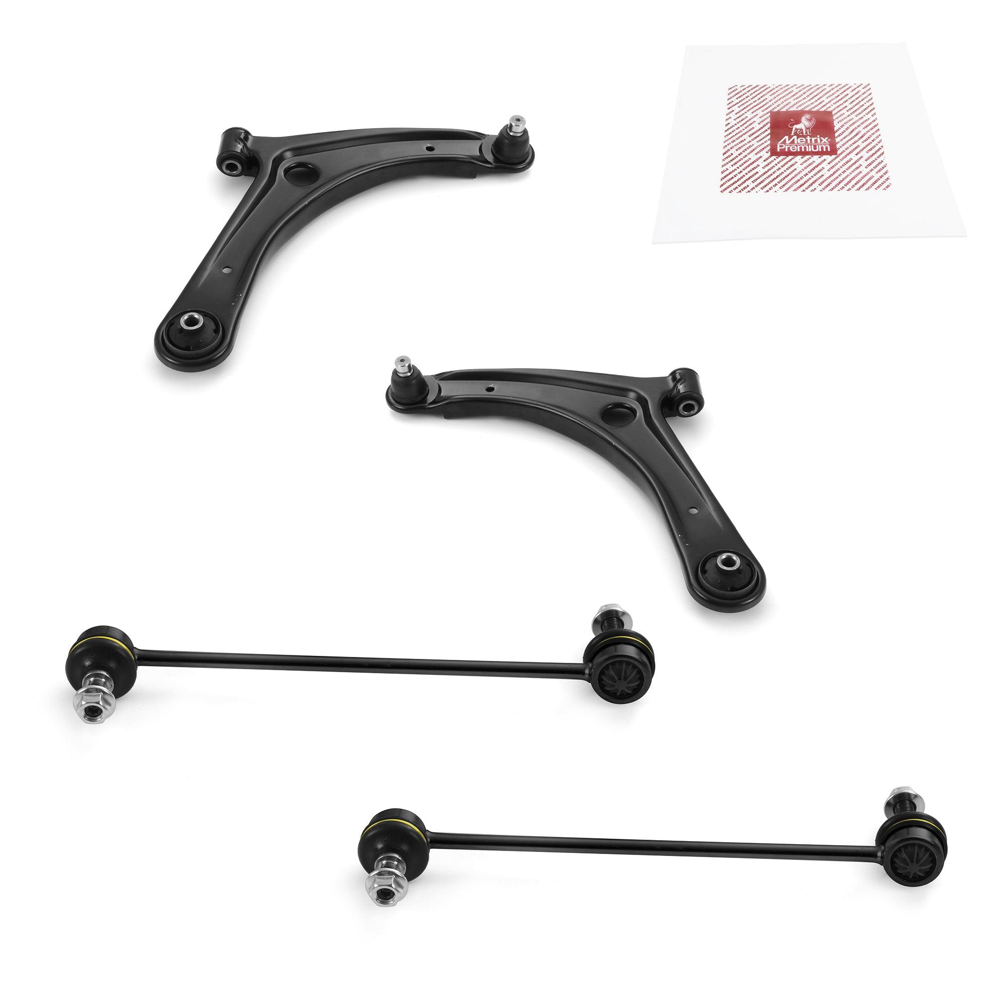Metrix Premium 4 PC  Control Arm and Stabilizer Bar Link Kit 97653MT
