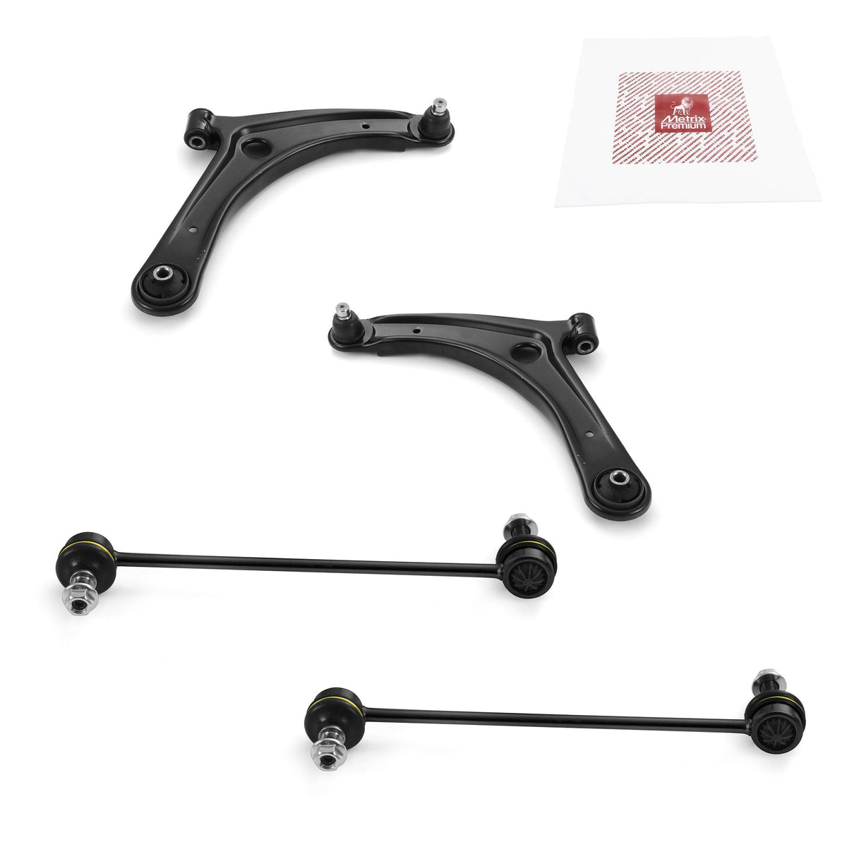Metrix Premium 4 PC  Control Arm and Stabilizer Bar Link Kit 97653MT