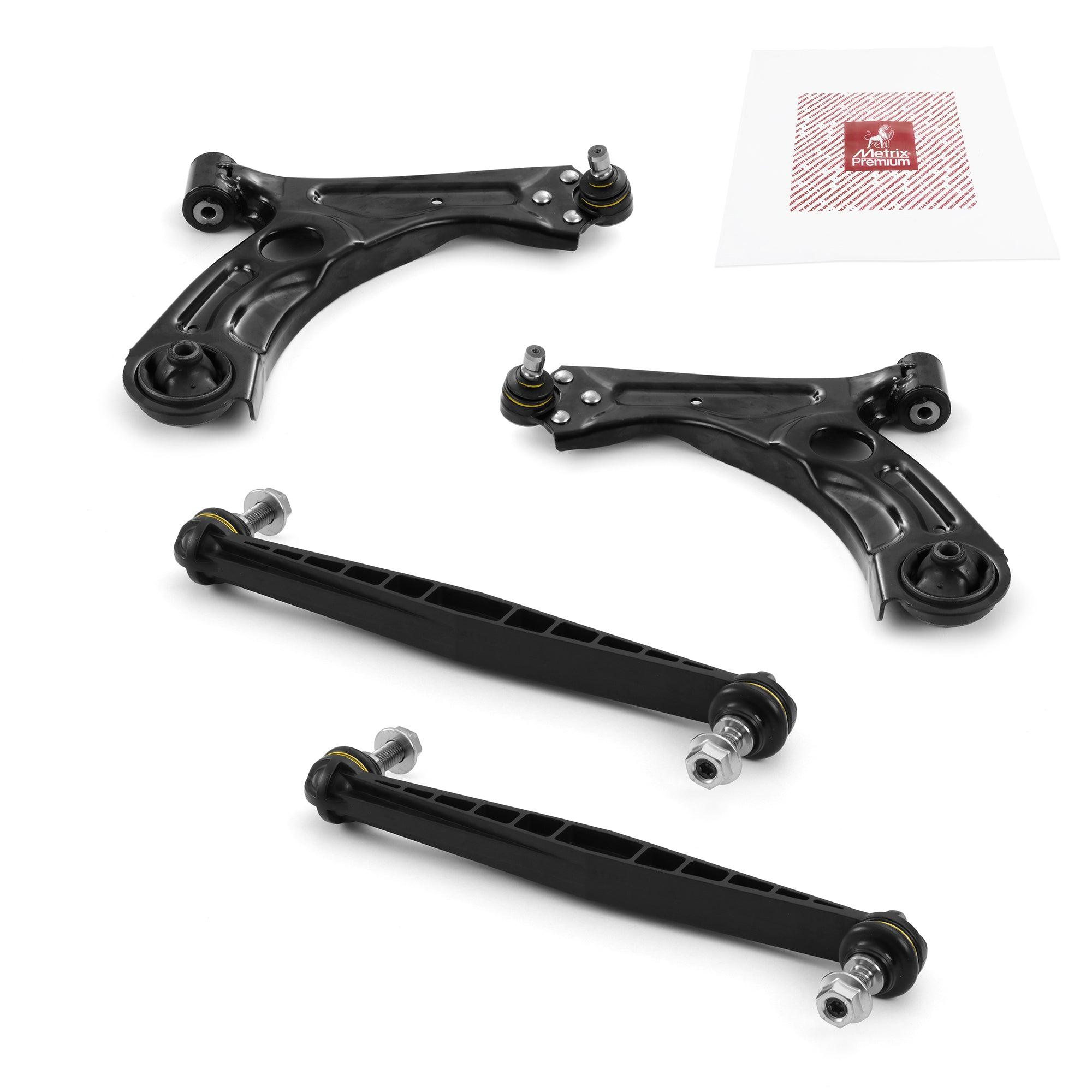 Metrix Premium 4 PC  Control Arm and Stabilizer Bar Link Kit 97661MT