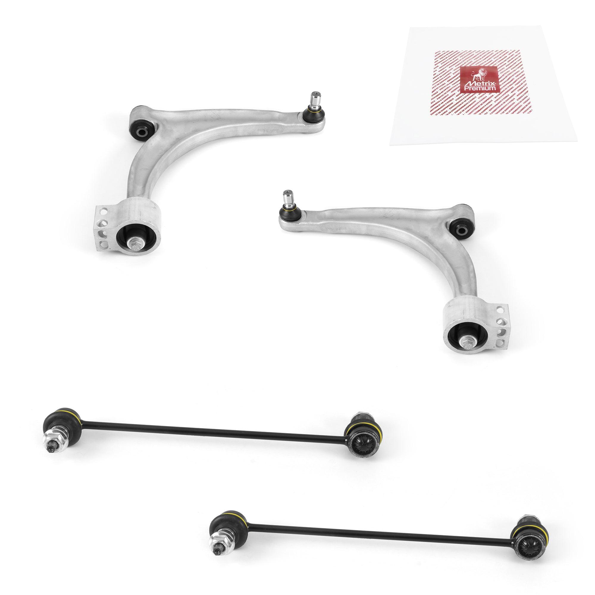 Metrix Premium 4 PC  Control Arm and Stabilizer Bar Link Kit 97662MT