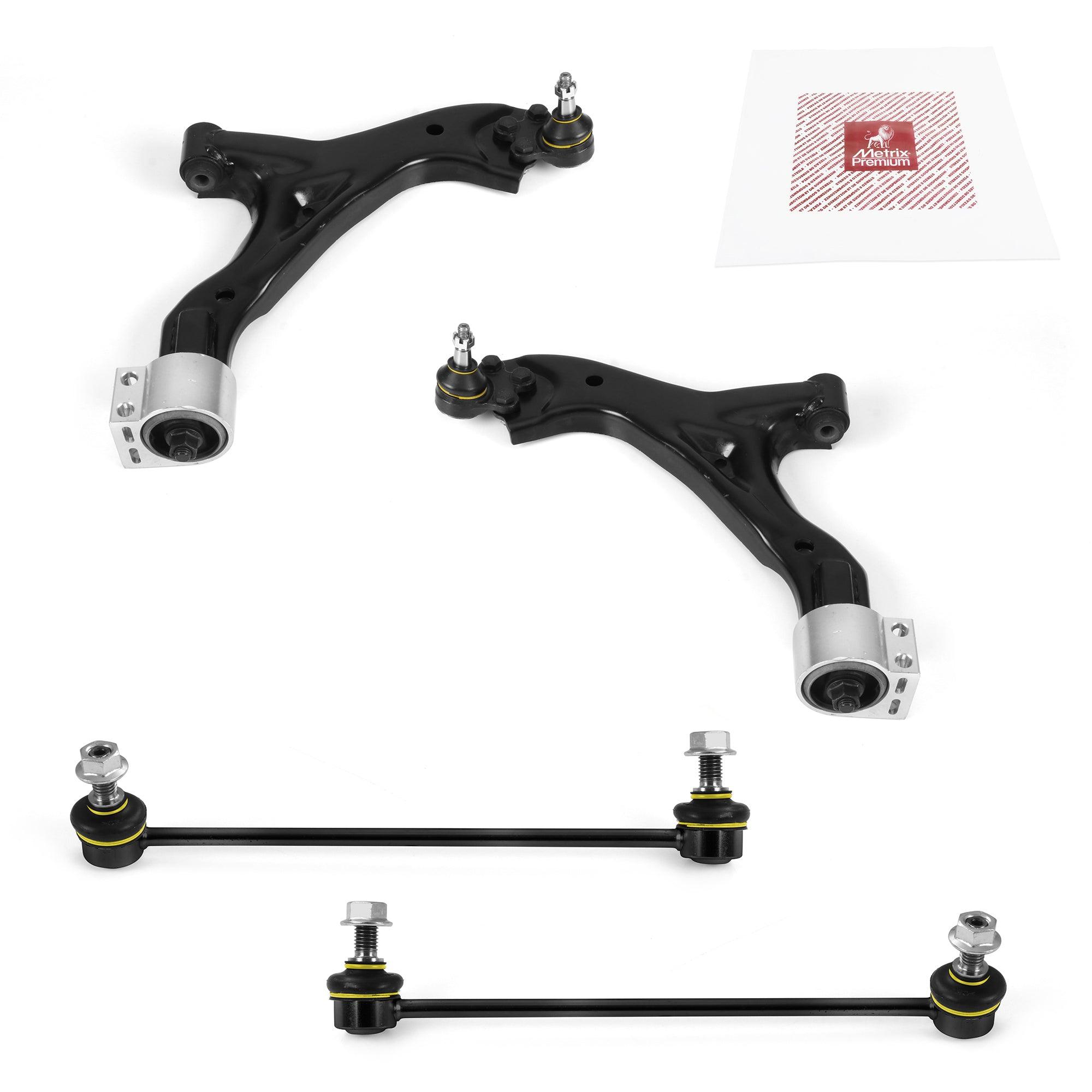 Metrix Premium 4 PC  Control Arm and Stabilizer Bar Link Kit 97668MT