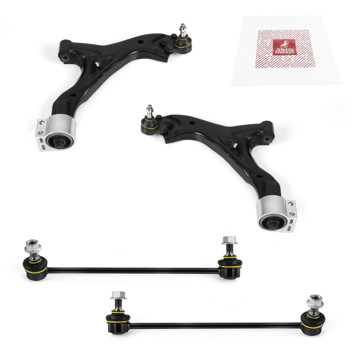 Metrix Premium 4 PC  Control Arm and Stabilizer Bar Link Kit 97668MT