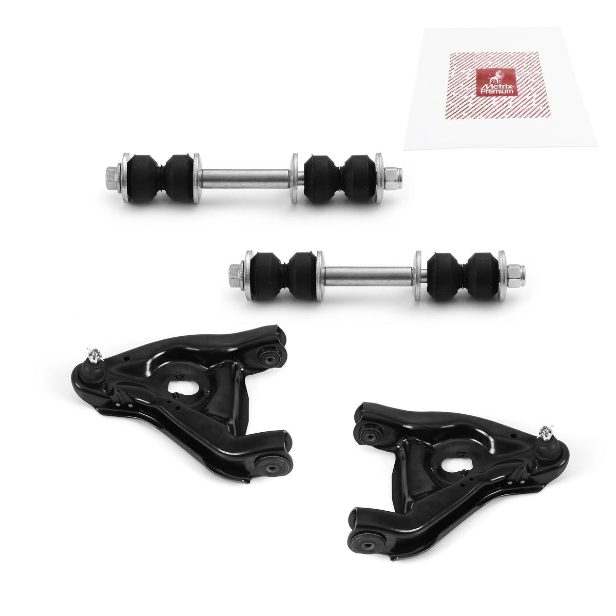Metrix Premium 4 PC  Control Arm and Stabilizer Bar Link Kit 97672MT