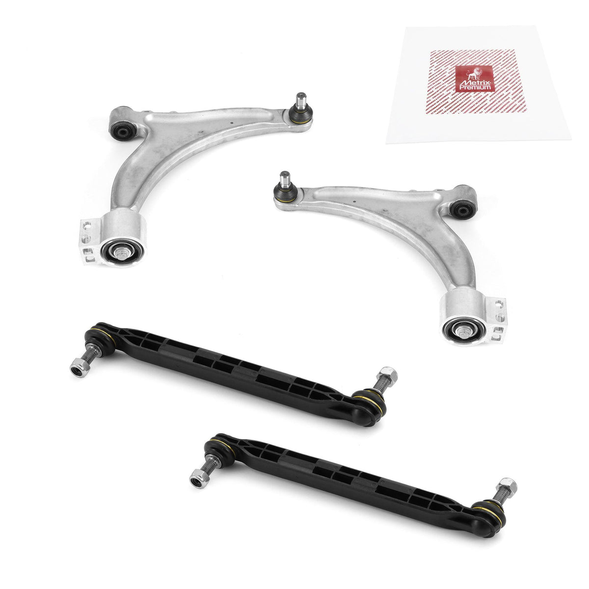 Metrix Premium 4 PC  Control Arm and Stabilizer Bar Link Kit 97680MT