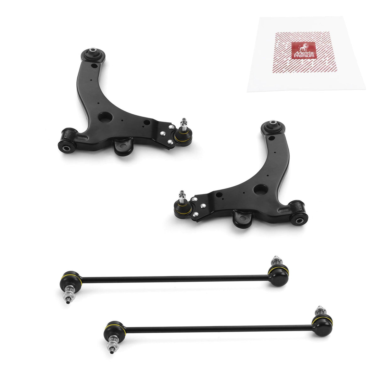 Metrix Premium 4 PC  Control Arm and Stabilizer Bar Link Kit 97681MT