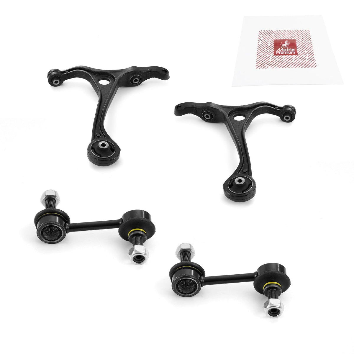 Metrix Premium 4 PC  Control Arm and Stabilizer Bar Link Kit 97686MT