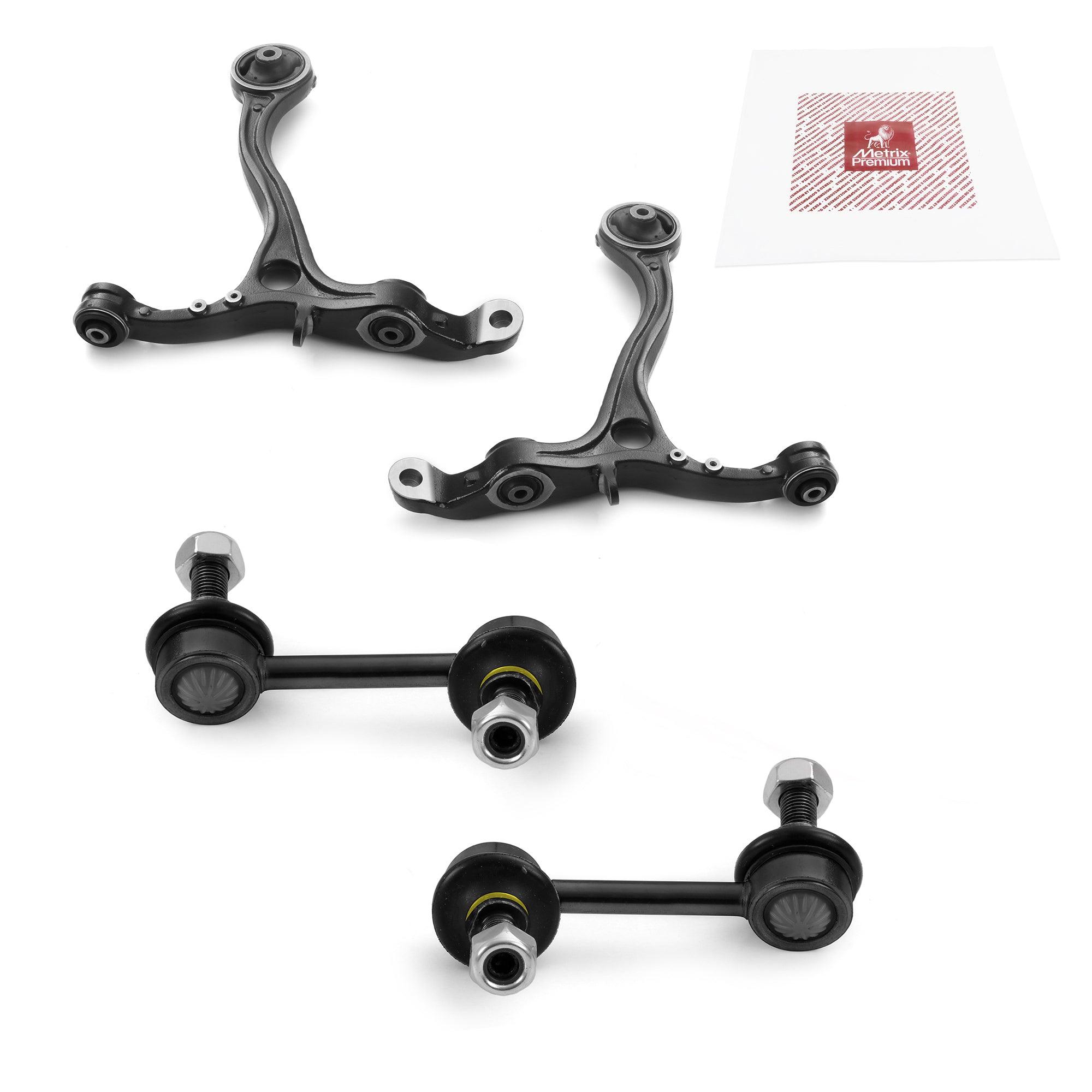 Metrix Premium 4 PC  Control Arm and Stabilizer Bar Link Kit 97687MT