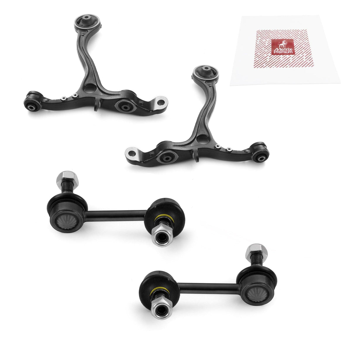 Metrix Premium 4 PC  Control Arm and Stabilizer Bar Link Kit 97687MT