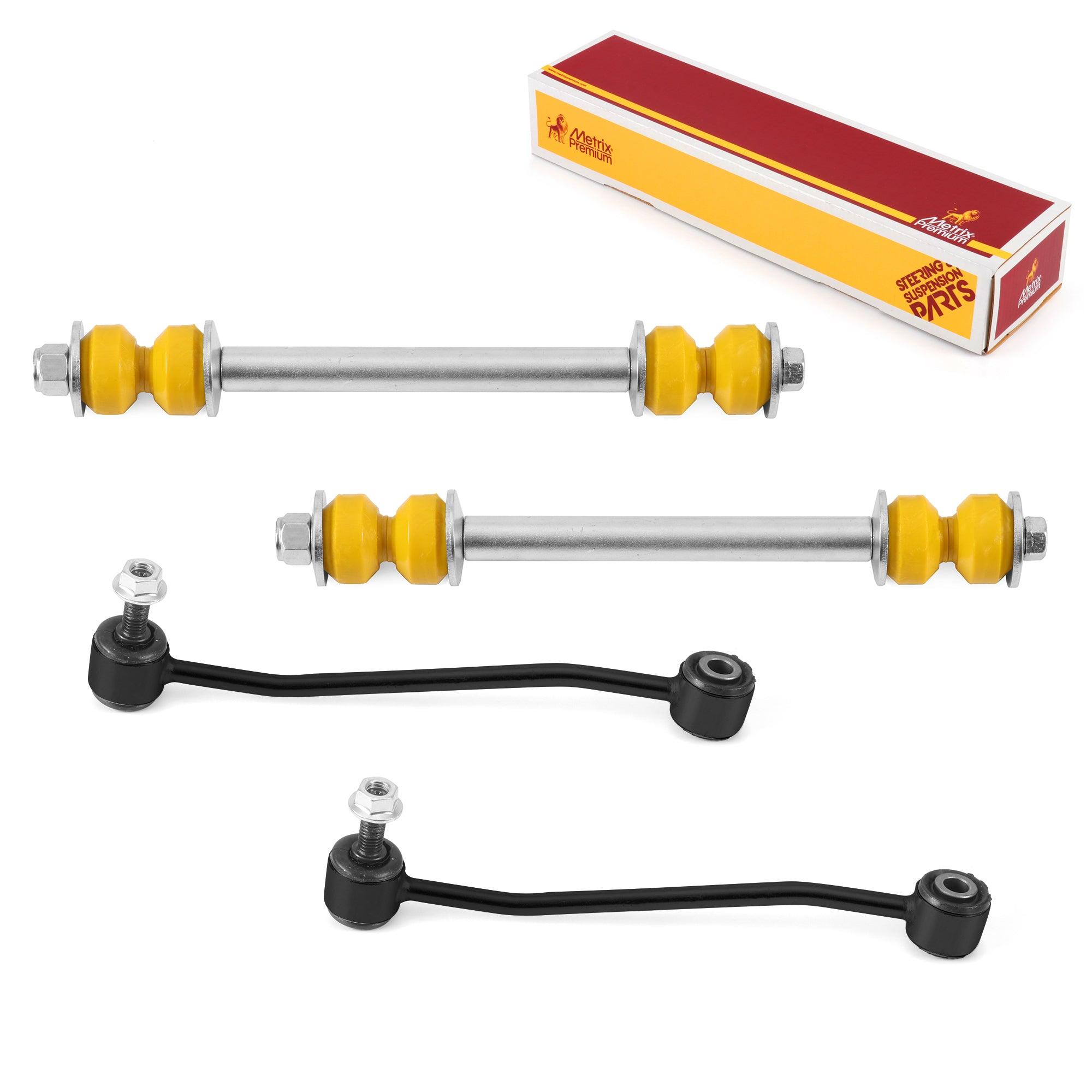 Metrix Premium 4 PC  Stabilizer Bar Link Kit with GDX 97695MT
