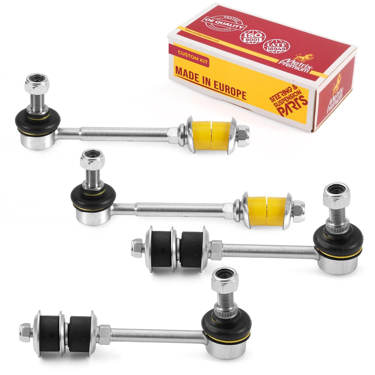 4 PC Front Stabilizer Bar Link and Rear Stabilizer Bar Link Kit GDX  97703MT