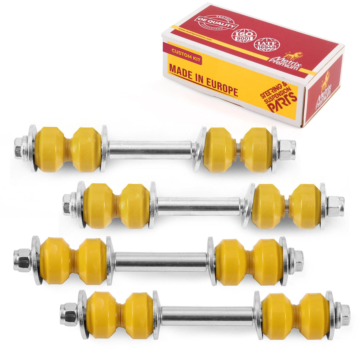 Metrix Premium 4 PC  Stabilizer Bar Link Kit with GDX 97704MT