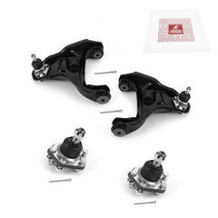 4 PC Front Upper Control Arm and Front Lower Ball Joint Kit  97732MT