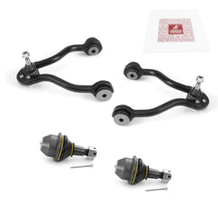 4 PC Front Upper Control Arm and Front Lower Ball Joint Kit  97736MT