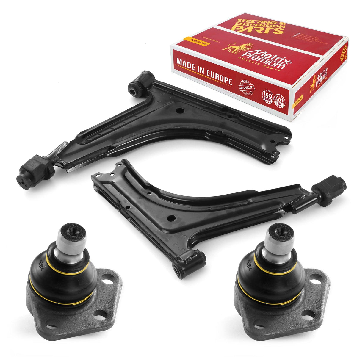 4 PC Front Lower Control Arm and Front Lower Ball Joint Kit  97754MT