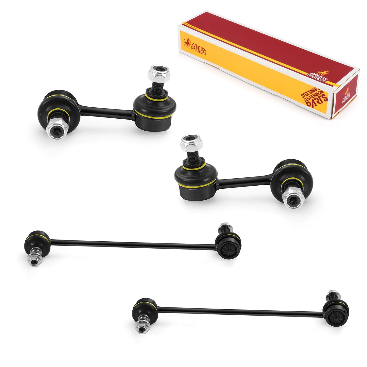 4 PC Front Stabilizer Bar Link and Rear Stabilizer Bar Link Kit  97851MT