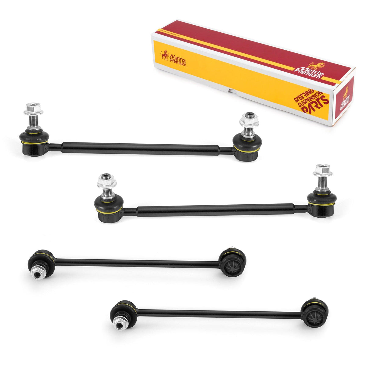 4 PC Front Stabilizer Bar Link and Rear Stabilizer Bar Link Kit  97877MT