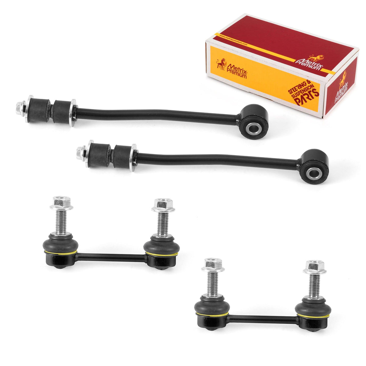 4 PC Front Stabilizer Bar Link and Rear Stabilizer Bar Link Kit  97925MT