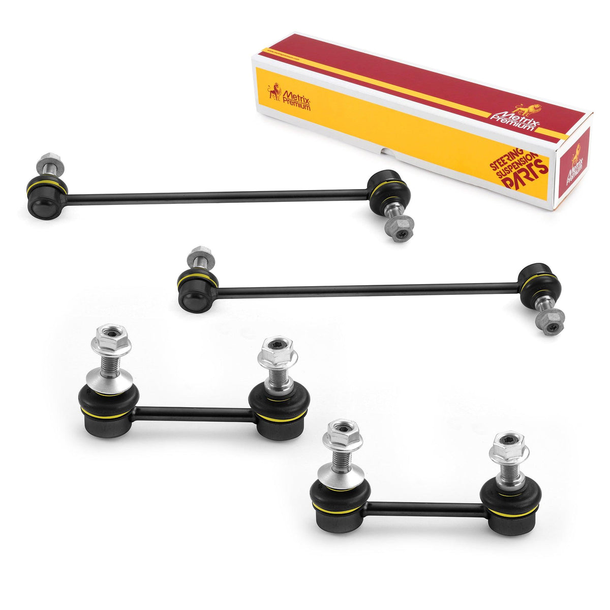 4 PC Front Stabilizer Bar Link and Rear Stabilizer Bar Link Kit  97955MT