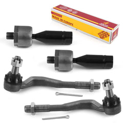 Metrix Premium 4 PC Inner Tie Rod End and Outer Tie Rod End Kit  98054MT