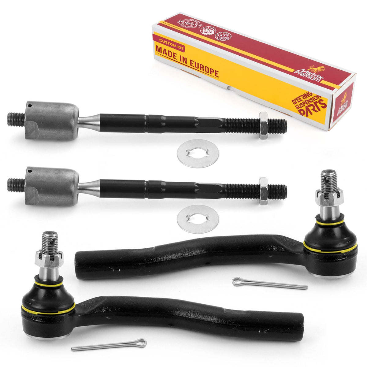 Metrix Premium 4 PC Inner Tie Rod End and Outer Tie Rod End Kit  98118MT