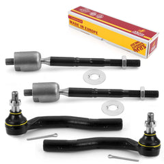 4 PC Inner Tie Rod End and Outer Tie Rod End Kit  98119MT